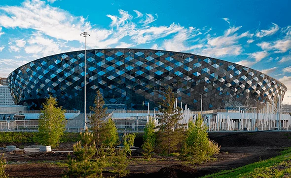Ледовая арена в Новосибирске