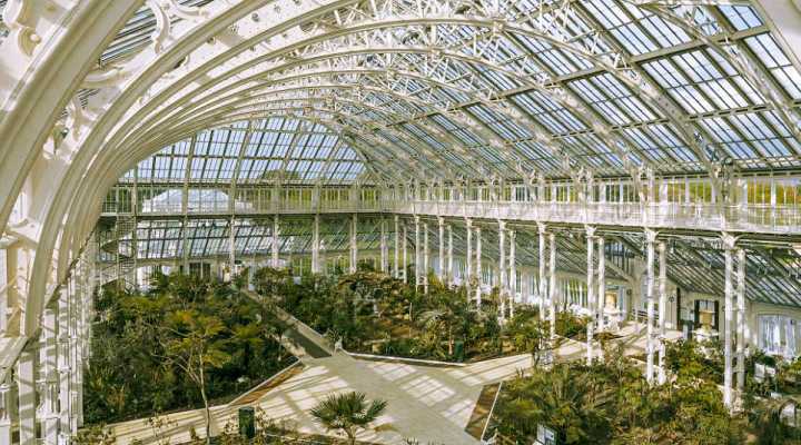 фото внутри Лондонского гиганта: Temperate House в садах Кью